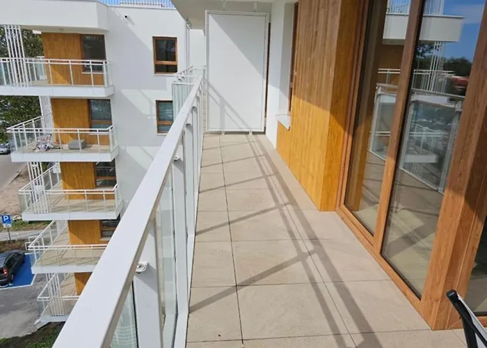 Apartament Harmonia Kołobrzeg z darmowym parkingiem w garażu